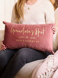 No Ordinary Gift personalised cushion Grandma's Spot 50x30 cm - British product
