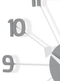 Acctim Clocks Pigeon Grey Astraea spoke wall clock