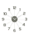 Acctim Clocks Slate Green Astraea spoke wall clock