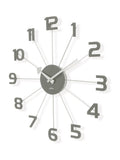 Acctim Clocks Slate Green Astraea spoke wall clock