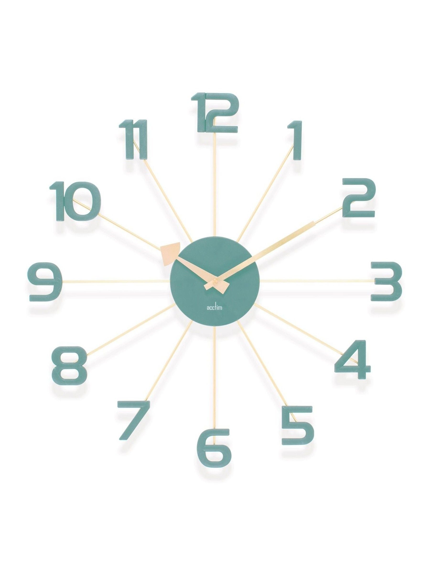 Acctim Clocks Cloverfield Astraea spoke wall clock