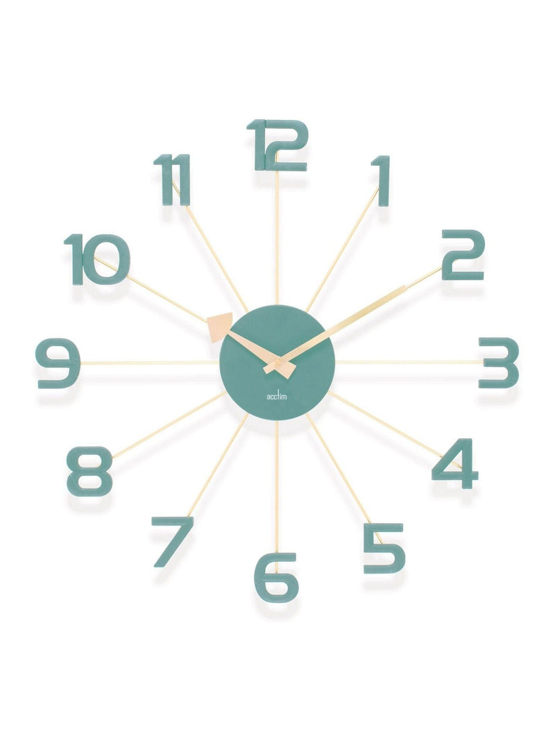 Acctim Clocks Cloverfield Astraea spoke wall clock