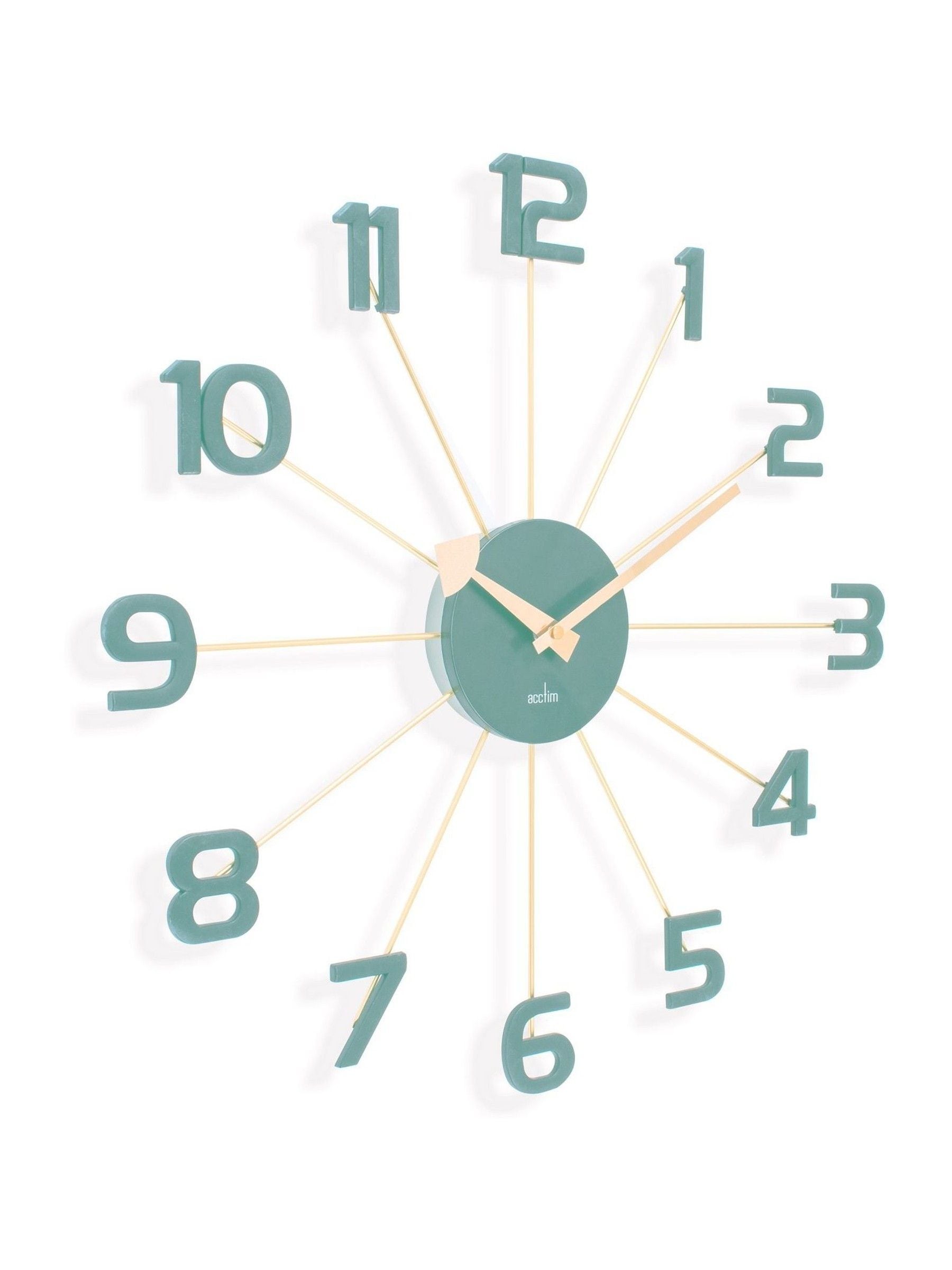 Acctim Clocks Cloverfield Astraea spoke wall clock