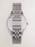 Gun metal black bracelet watch men's (British brand)