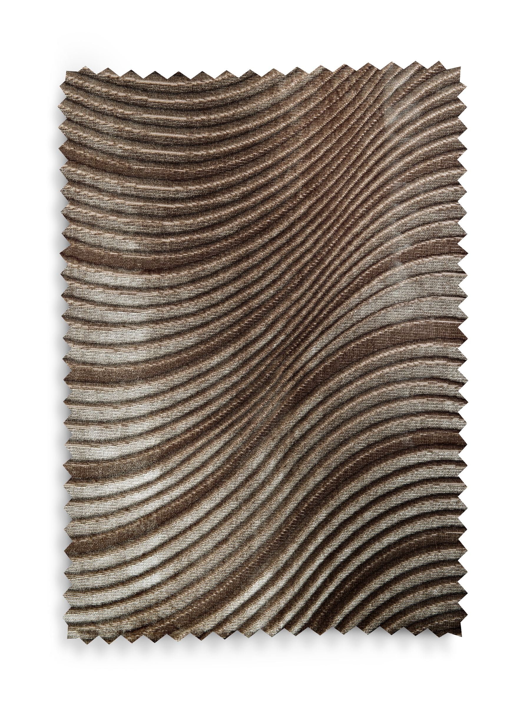 Collection Luxe mocha brown velvet curtains eyelet lined (British brand)