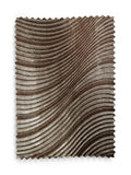 Collection Luxe mocha brown velvet curtains eyelet lined (British brand)