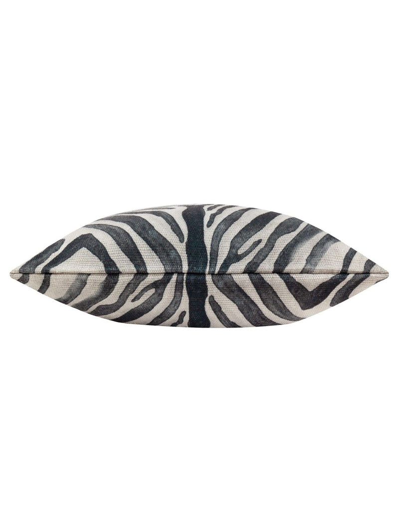 Paoletti zebra woven cushion 50x50, UK version