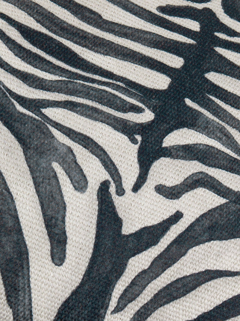 Paoletti zebra woven cushion 50x50, UK version