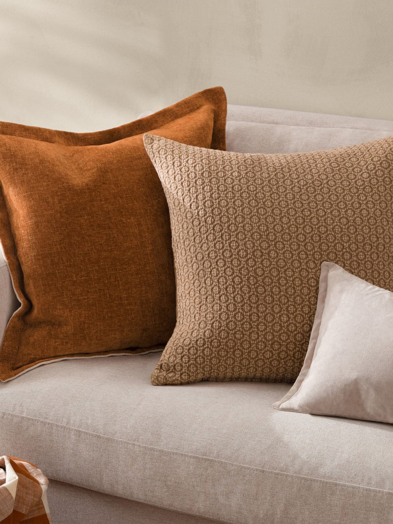 Yard Dune Chenille Cushion 50cm - British product
