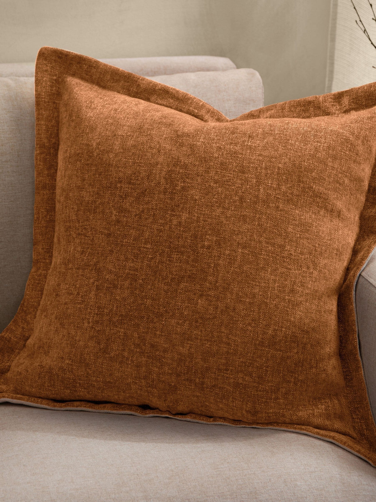 Yard Dune Chenille Cushion 50cm - British product