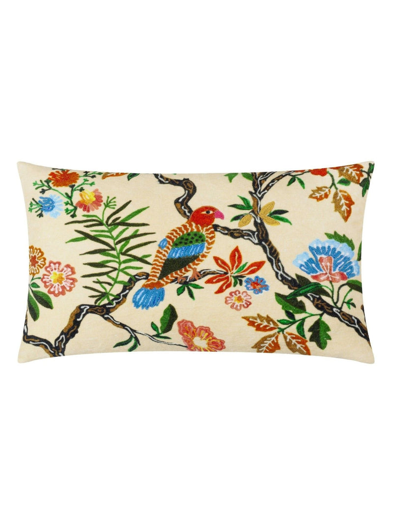 Wylder embroidered bird cushion 50x50cm, UK version