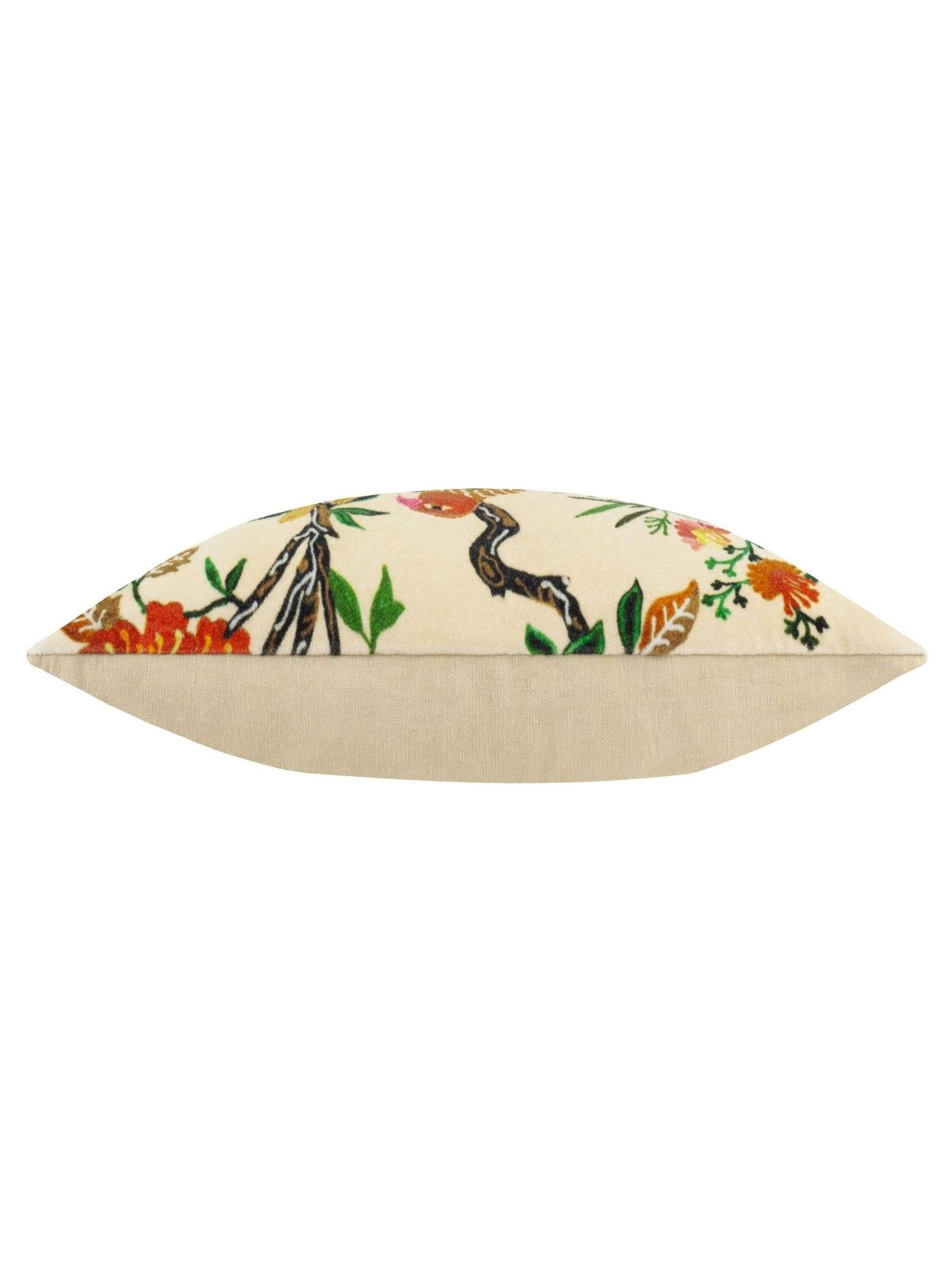 Wylder embroidered bird cushion 50x50cm, UK version