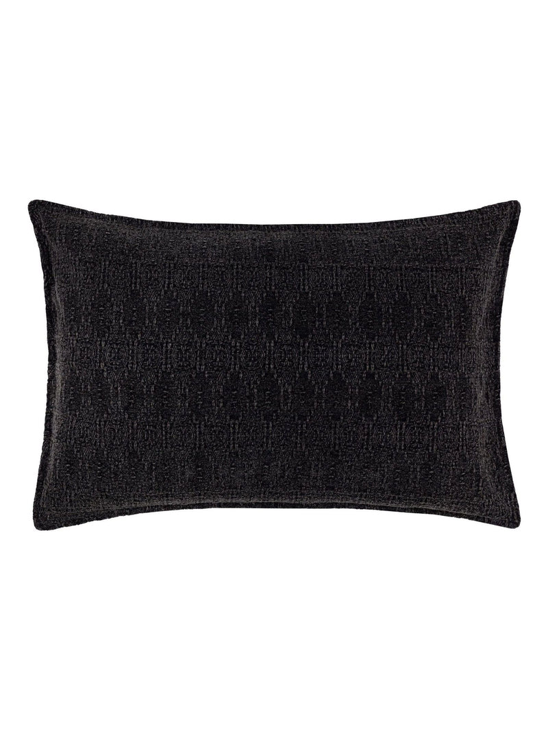 Yard Black Ramas Jacquard Cushion