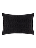Yard Black Ramas Jacquard Cushion