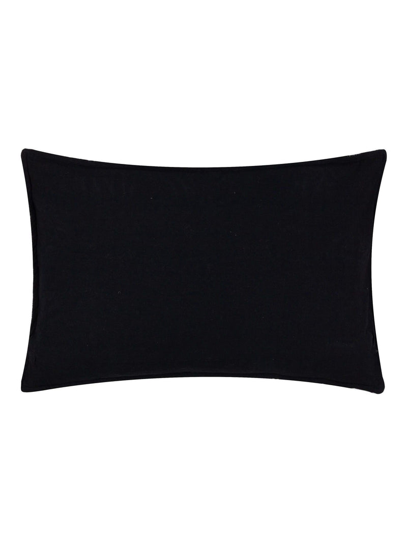 Yard Black Ramas Jacquard Cushion