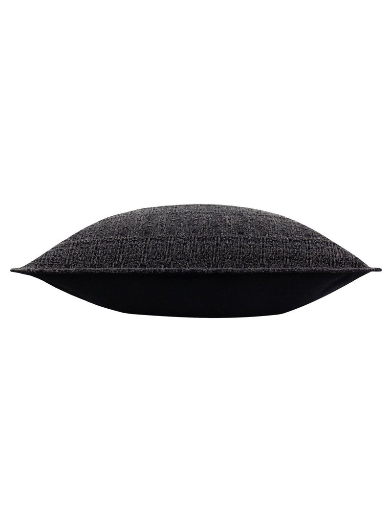 Yard Black Ramas Jacquard Cushion 40x60cm, UK version
