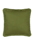 Furn Green Palm Embroidered Cushion 45cm, UK version