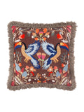 Wylder Multicolour Mirrored Toucan cushion 45cm, imported from the UK