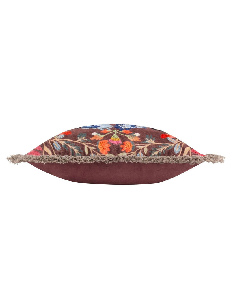 Wylder Multicolour Mirrored Toucan cushion 45cm, imported from the UK