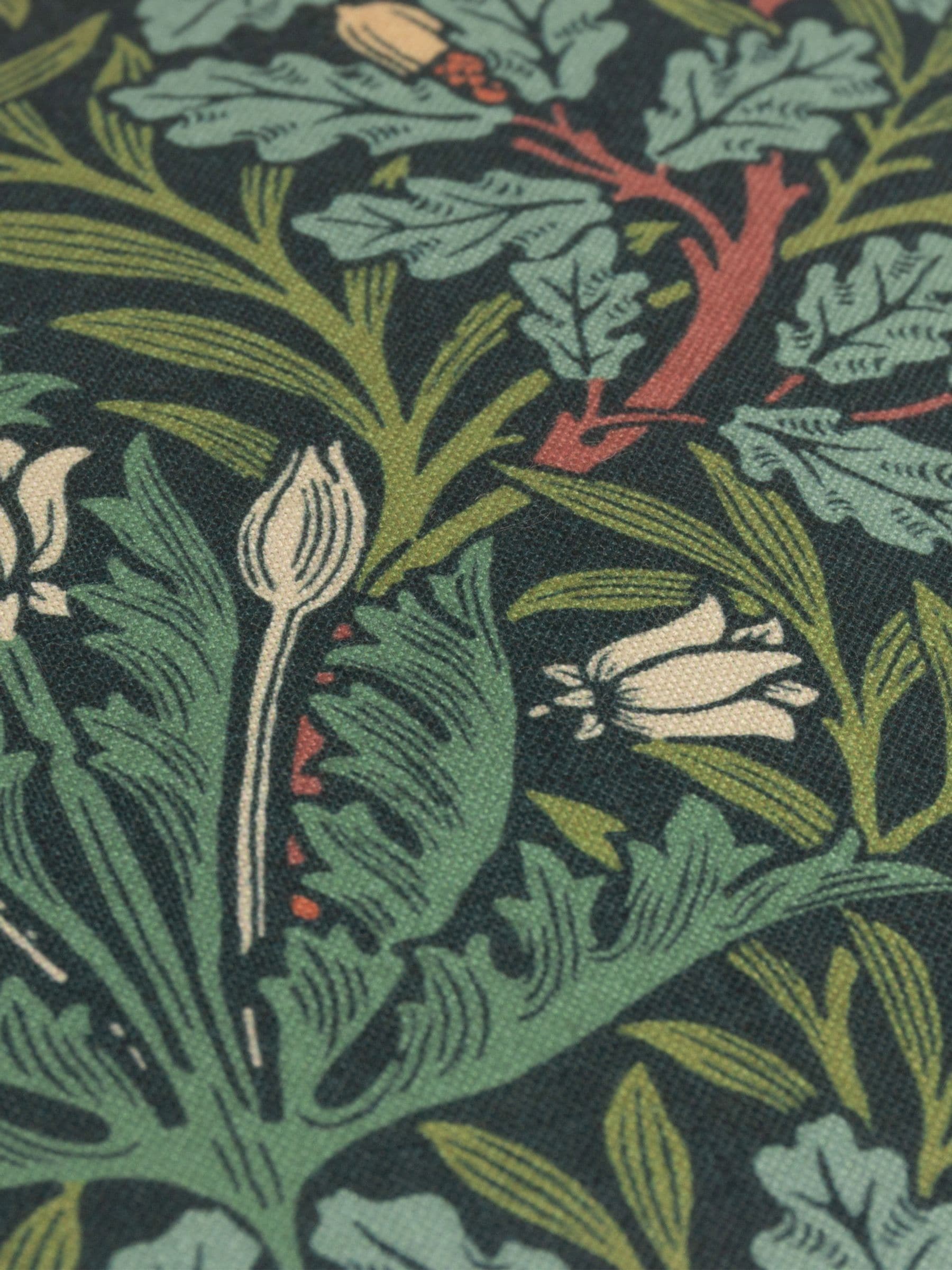 Morris & Co acorn printed outdoor cushion - British product