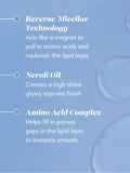Drybar Liquid Glass glossing rinse haircare, imported from the UK