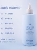 Drybar Liquid Glass glossing rinse haircare, imported from the UK