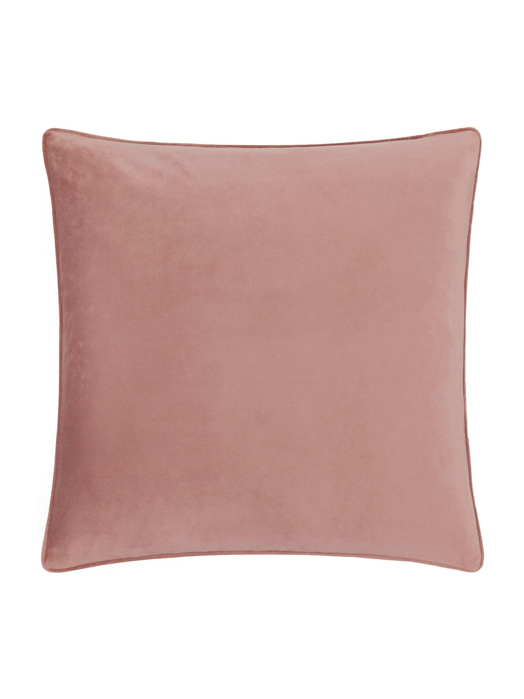 Paoletti Olive Moonlit Flight embroidered cushion 45x45cm - British product