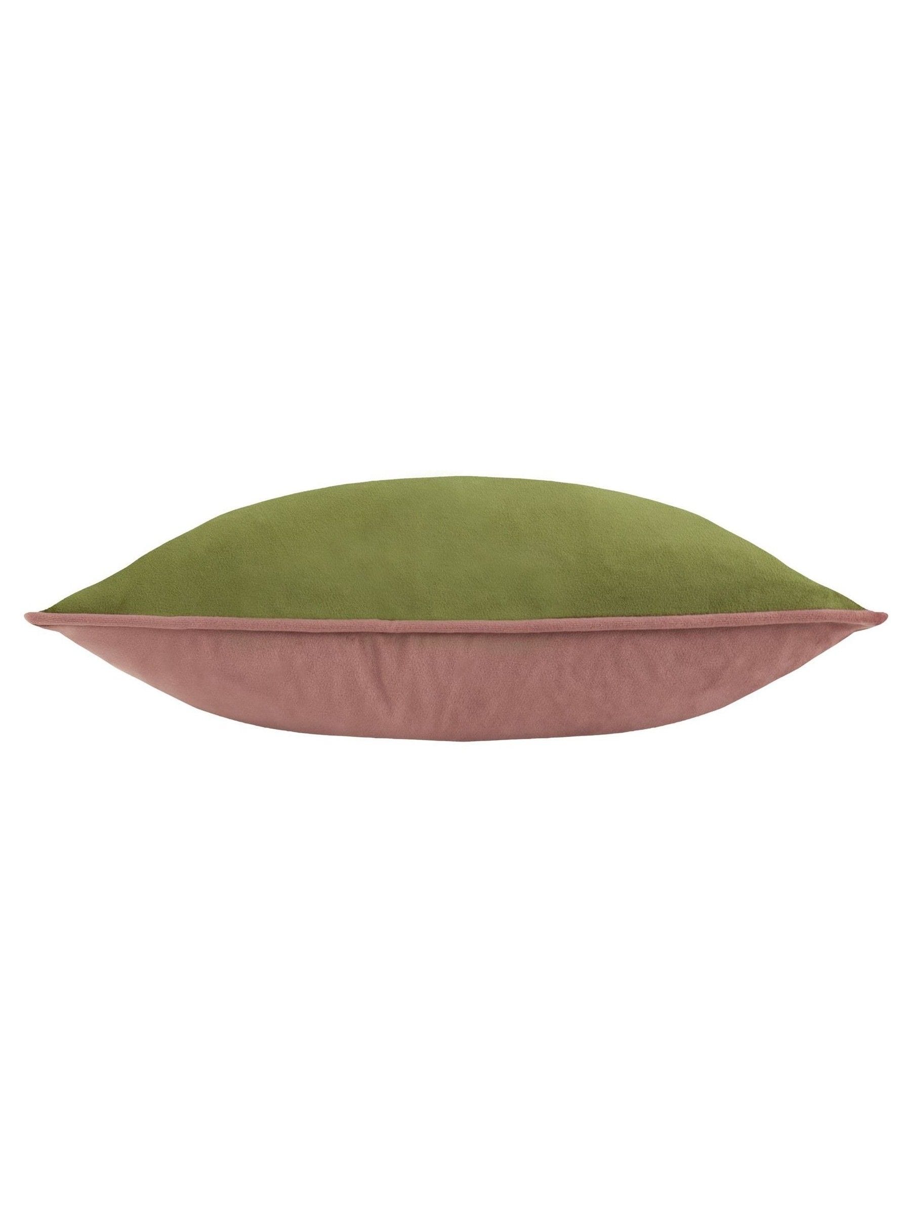 Paoletti Olive Moonlit Flight embroidered cushion 45x45cm - British product