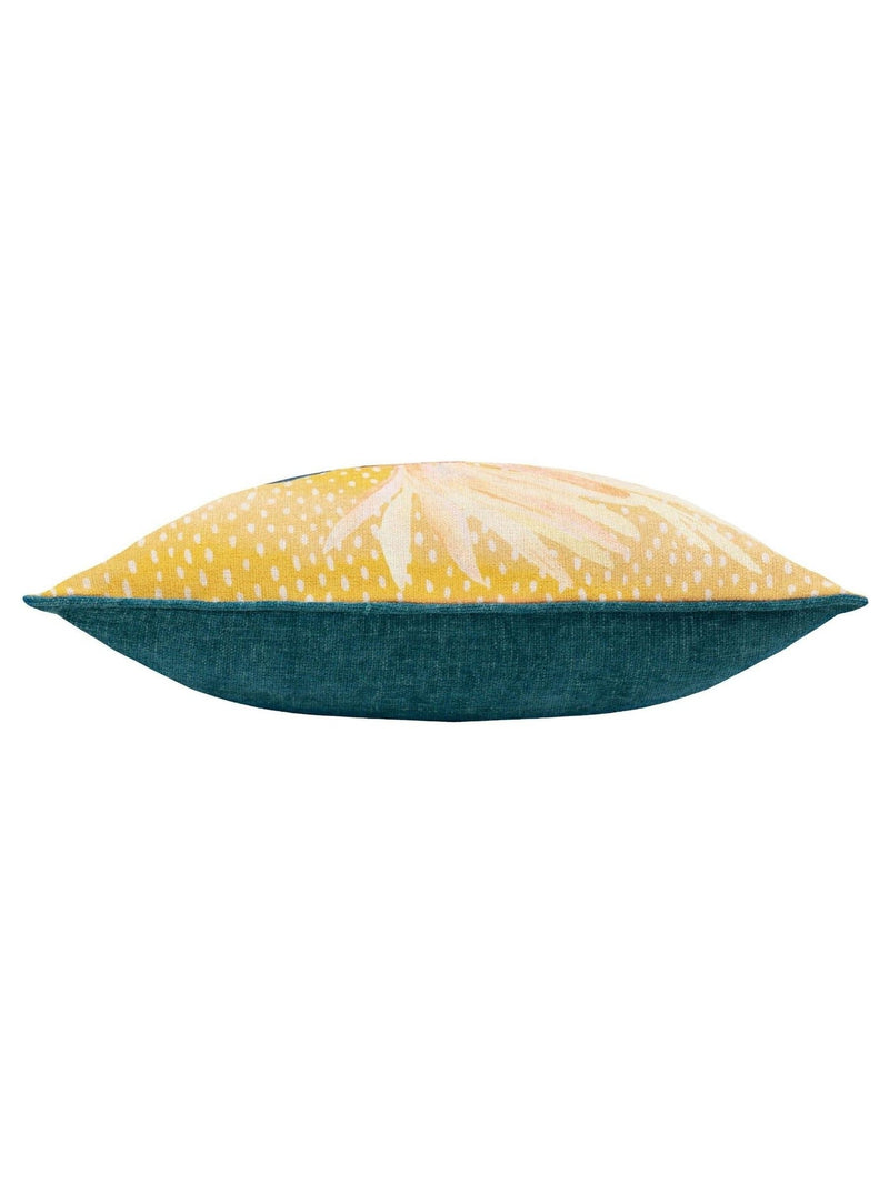 Wylder Nature cushion Gold Country Wilds Pheasant Bloom Printed 45x45cm, UK version