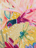 Wylder Nature cushion Gold Country Wilds Pheasant Bloom Printed 45x45cm, UK version