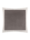 Yard taupe Auden velvet cushion 50cm (British brand)
