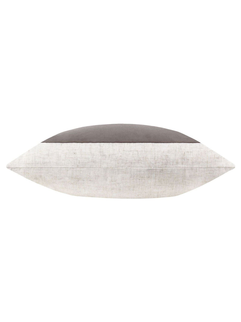 Yard taupe Auden velvet cushion 50cm (British brand)