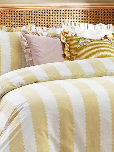Next Wylder Pink Solene Ruffle Matte Velvet Cushion- Buy online at McGrocer