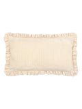 Furn Daises embroidered ruffle cushion 30x50cm UK version