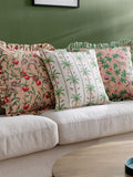 Wylder Tropics multicolour leopard print cushion 45cm, UK version