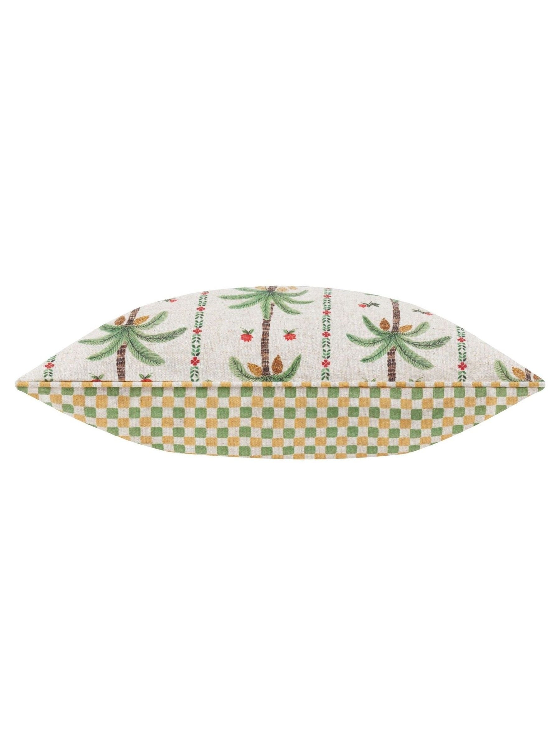 Wylder Tropics multicolour leopard print cushion 45cm, UK version