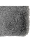 Gallery Home grey roscose faux fur throw 200cm x 130cm (British brand)