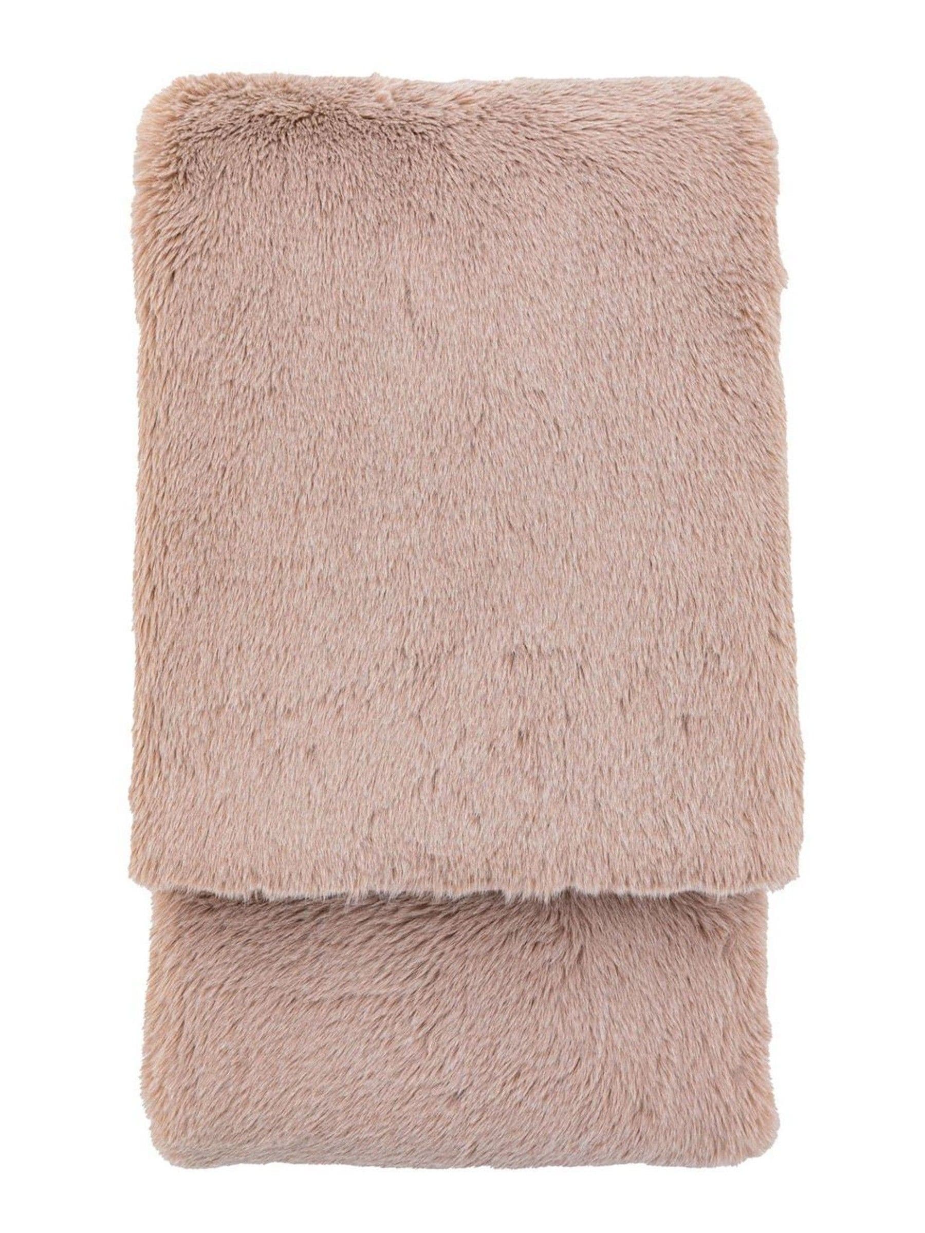 Gallery Home purple juniper faux fur throw 200x130cm - British product
