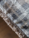 Gallery Home tartan sherpa throw 200x152cm - British product