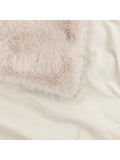 Gallery Home Brown Maple faux fur throw 200x130cm - British product