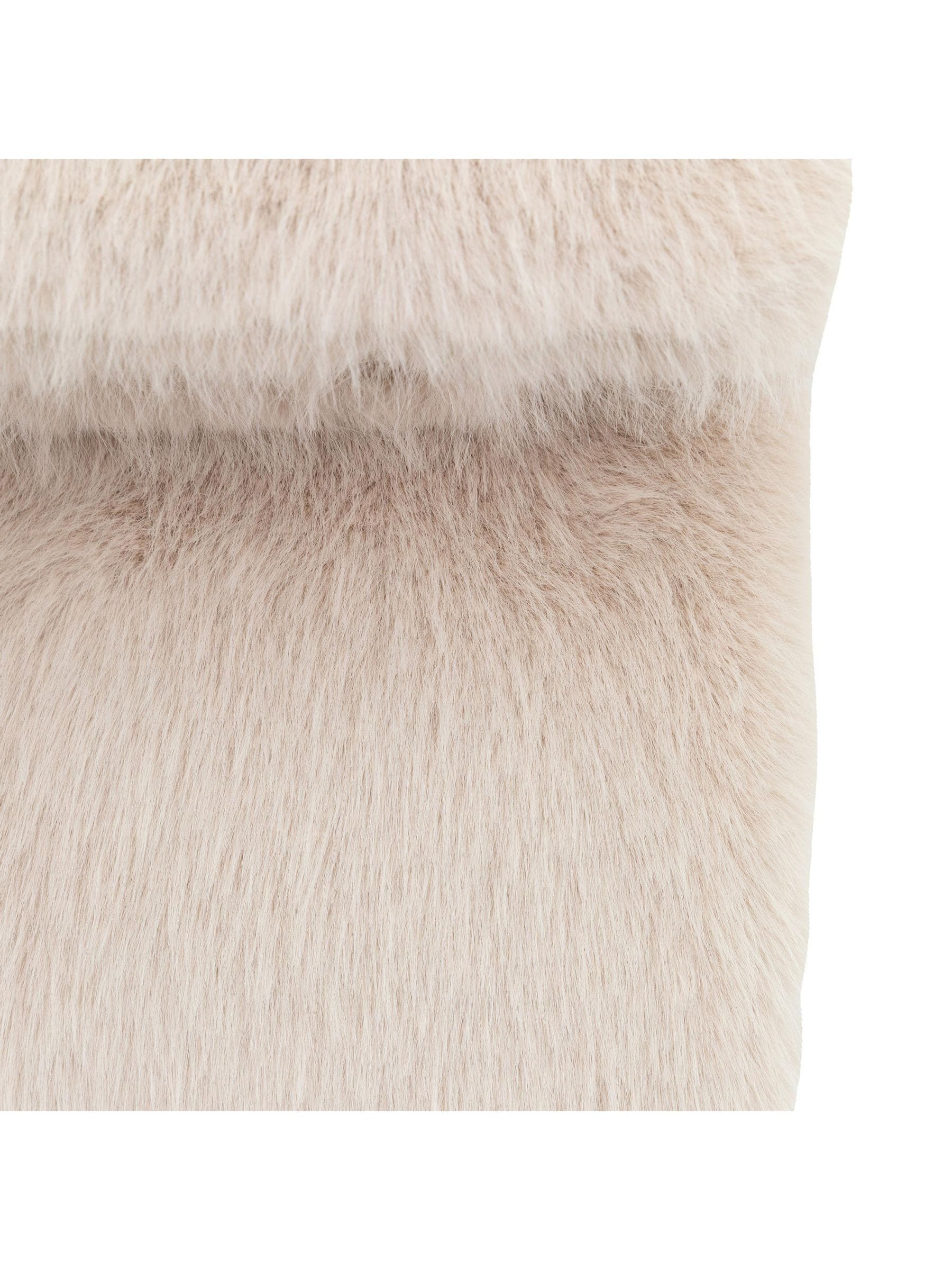 Gallery Home Brown Maple faux fur throw 200x130cm - British product