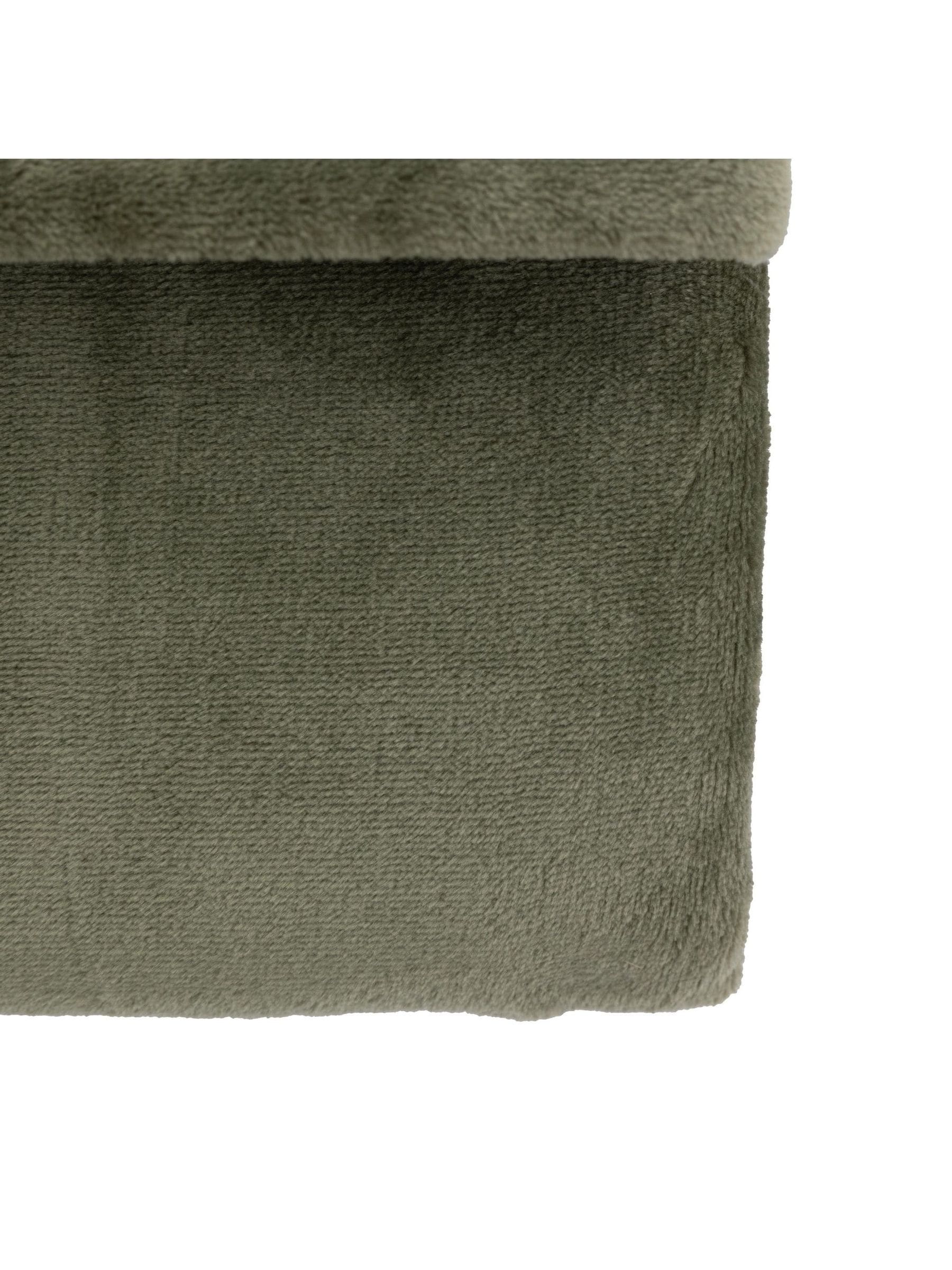 Gallery Home green Simply Throw 200x200cm - British product