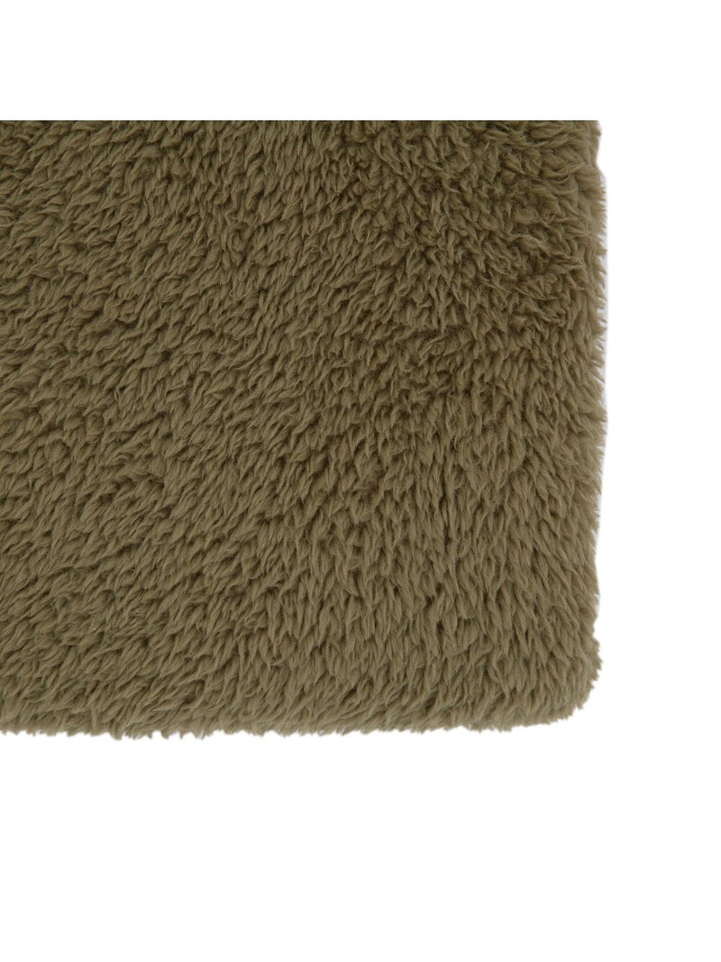 Gallery Home Green Teddy Fleece Throw - British product