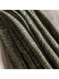 Gallery Home Green Willow chenille throw - British product