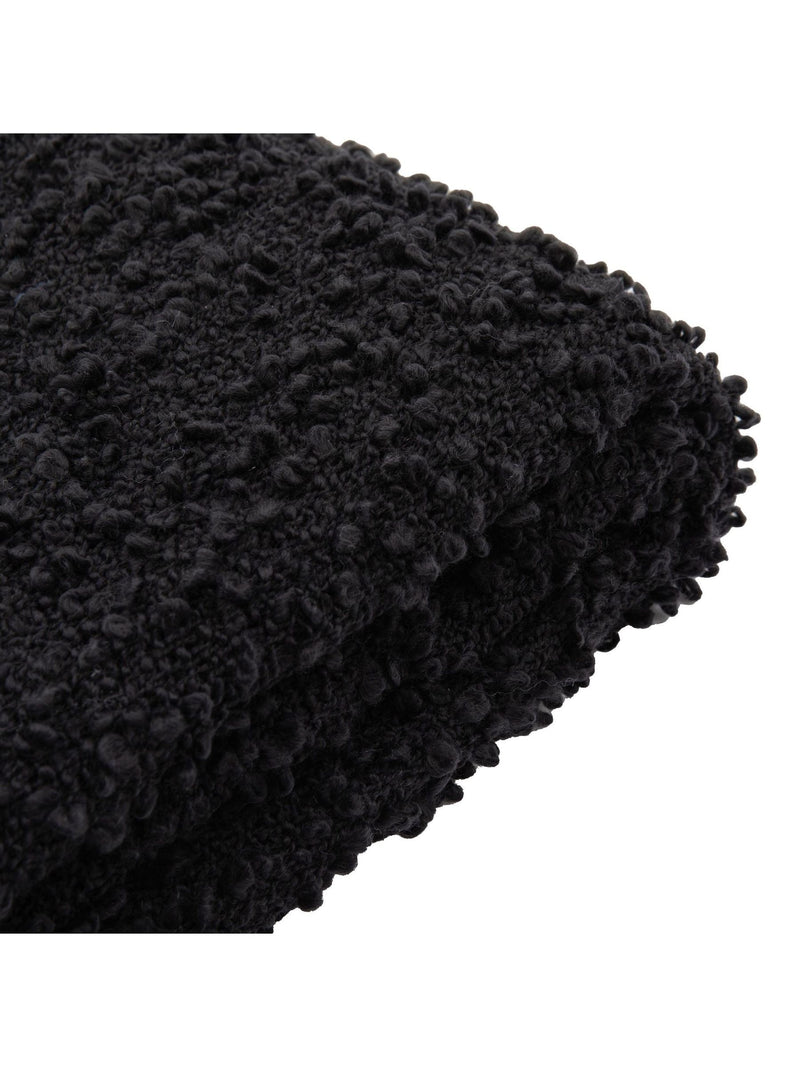 Gallery Home Black Bologna throw 200x130cm, UK version