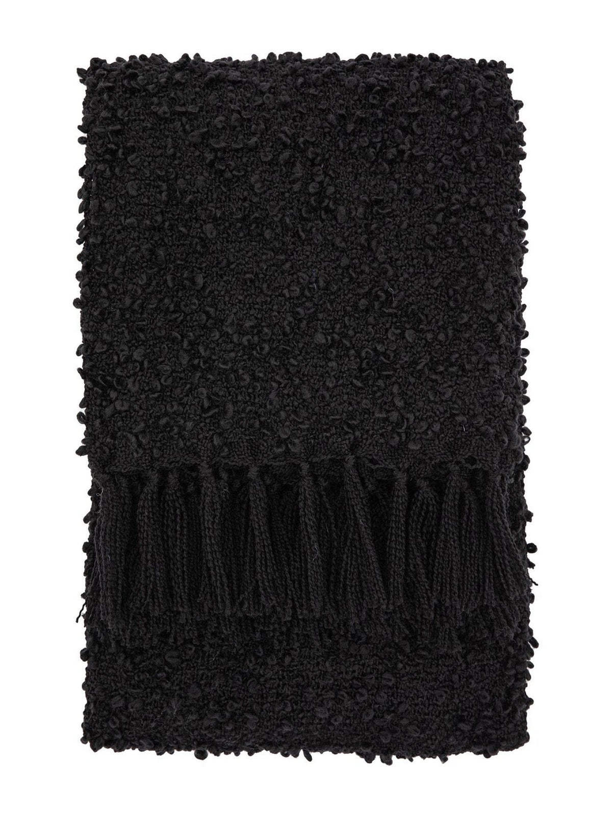 Gallery Home Black Bologna throw 200x130cm, UK version