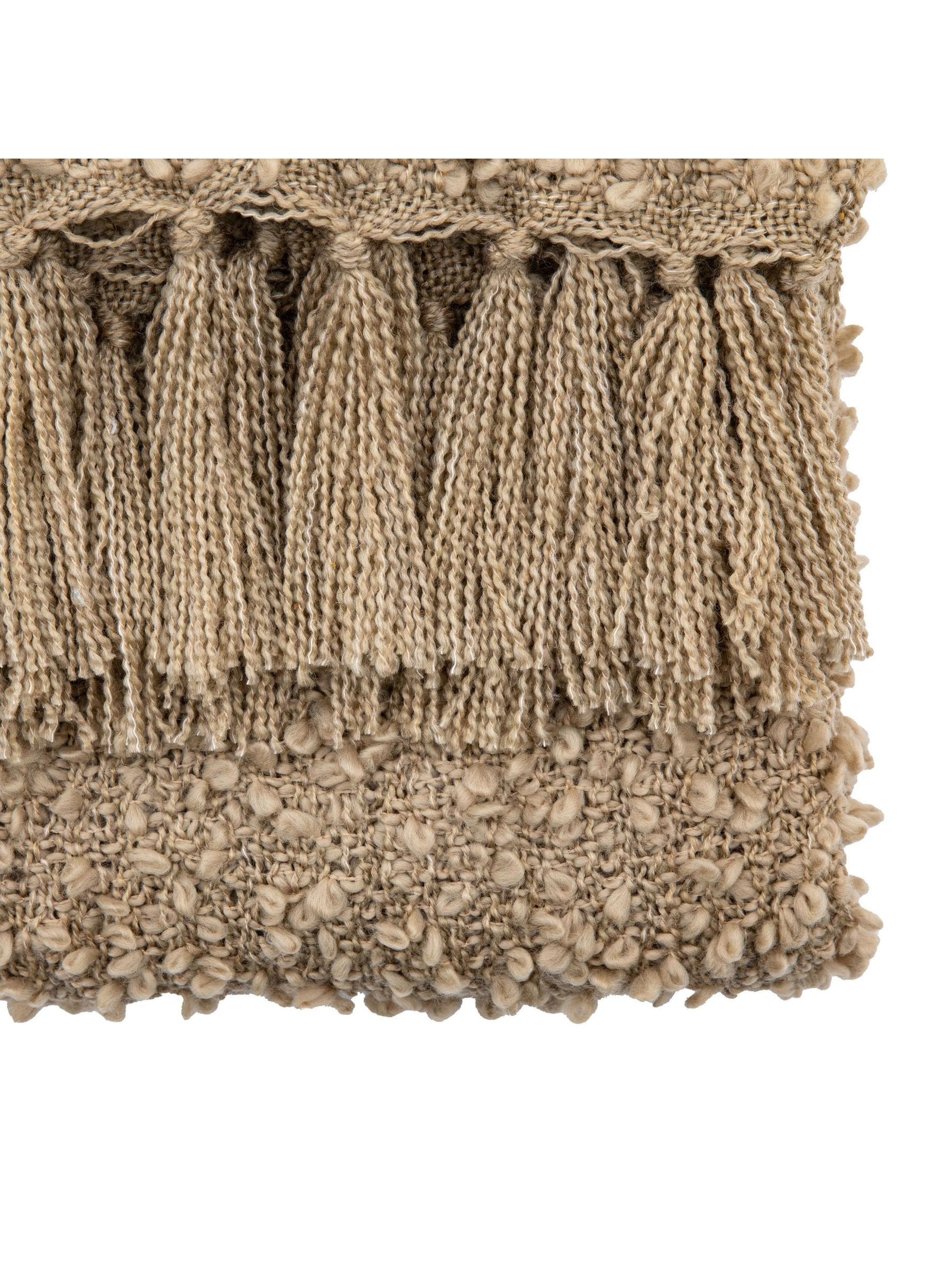 Gallery Home Brown Bologna boucle throw - UK version