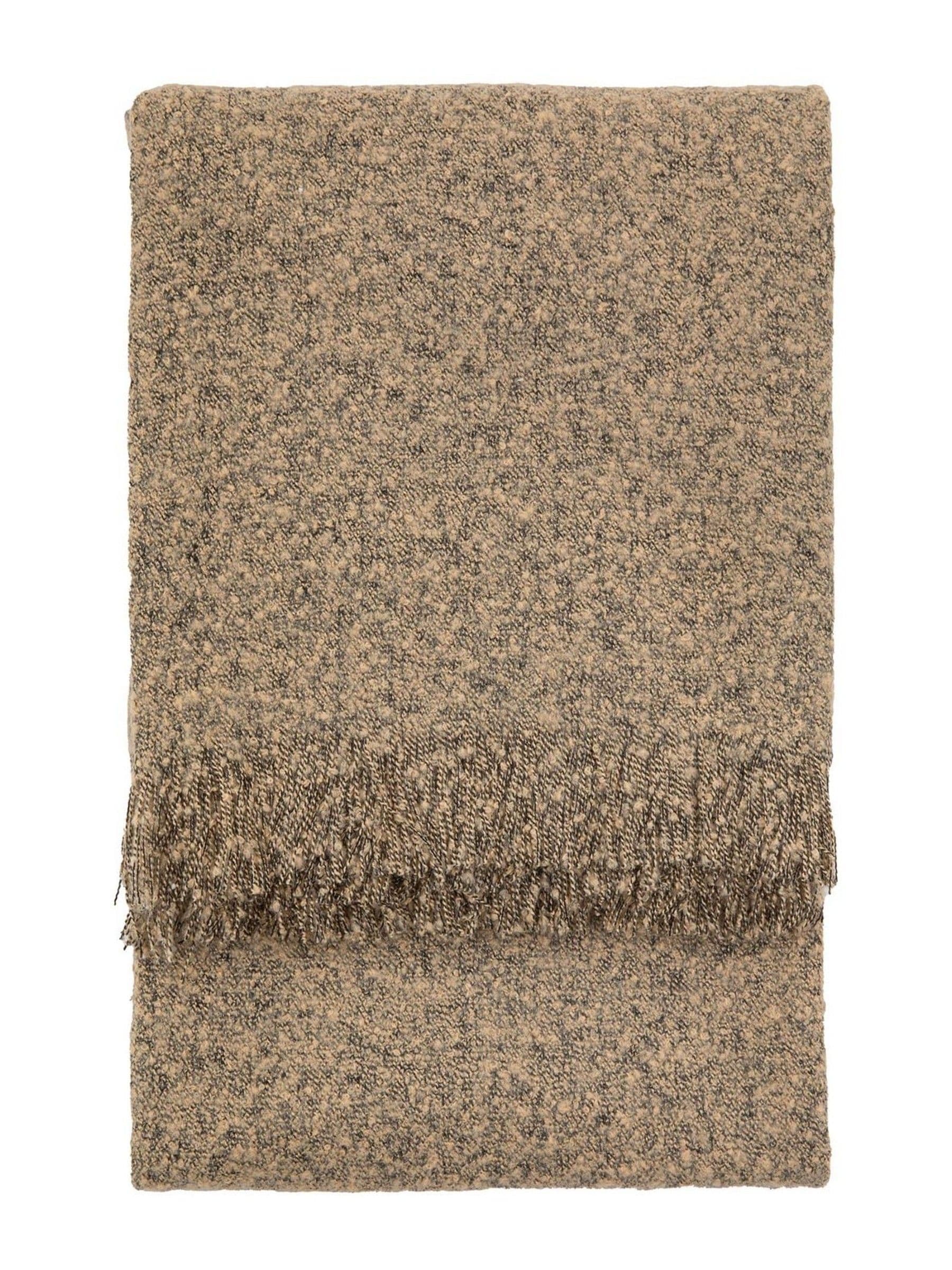 Gallery Home natural throw, boucle style, imported from the UK