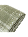 Gallery Home green check throw 200x180cm - British product