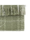 Gallery Home green check throw 200x180cm - British product
